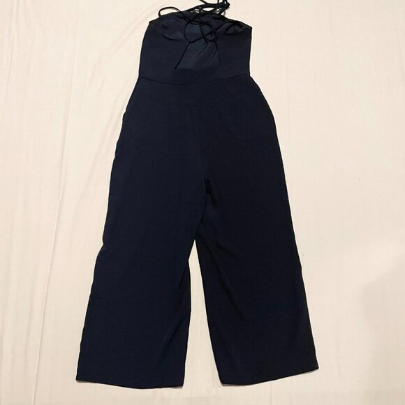 Dynamite Open Back Jumpsuit Wide Leg Cropped Womens Size Small - Picture 8 of 14